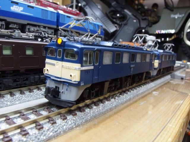 Nゲージ鉄道模型 TOMIX ED62 逆起電流対策コンデンサ取付