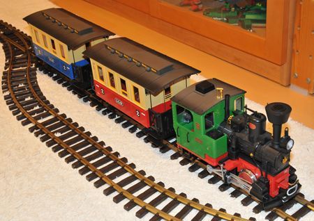 鉄道模型 Gゲージ LGBクラウス機関車とシルバニアファミリー 鉄道模型 Gゲージ LGBクラウス機関車とシルバニアファミリー