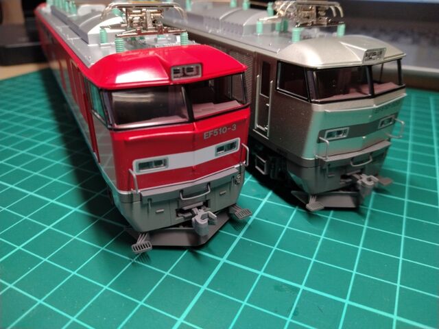 KATO HO EF510 0番代レッドサンダー 500番台シルバー