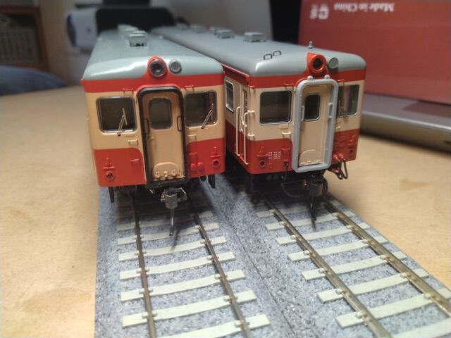 トラムウェイ HOゲージ キハ20-200 動力無しを動力有りに