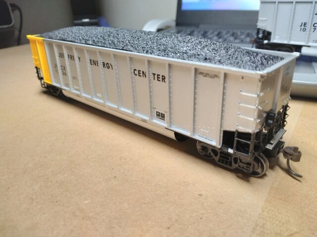 鉄道模型 HOゲージ　ミニ石炭運搬列車セット　 (金属製） ATHEARN HO 石炭ホッパー貨車 : クローゼットの中の鉄道模型