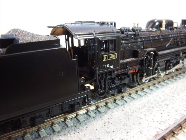 KATO D51 498 蒸気機関車 リニューアル後製品 後編 KATO D51 498 蒸気機関車 リニューアル後製品 後編