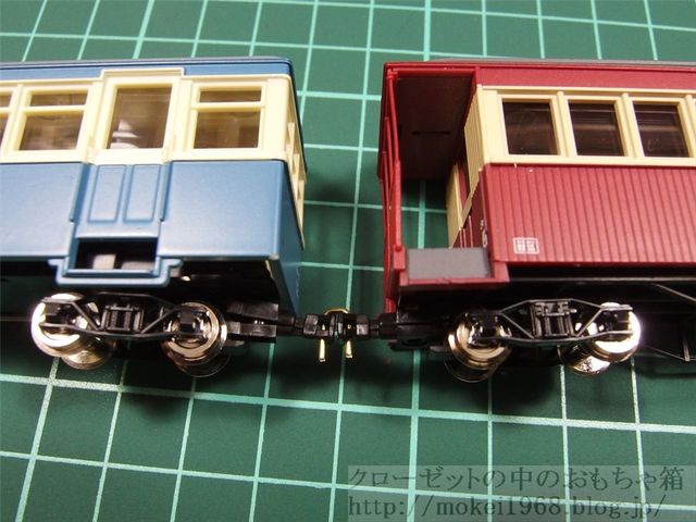 鉄コレ1/80ナロー 富井電鉄 猫屋線 蒸気機関車 朝顔連結 