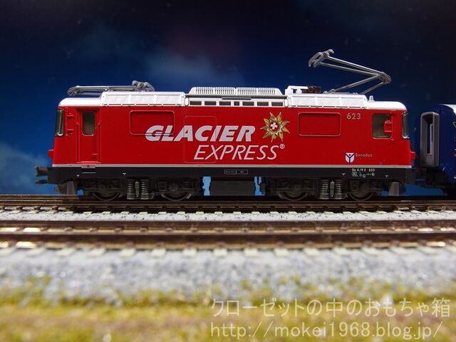 KATO Nゲージ アルプスの機関車 Ge4/4-Ⅱ 氷河特急 : クローゼットの中