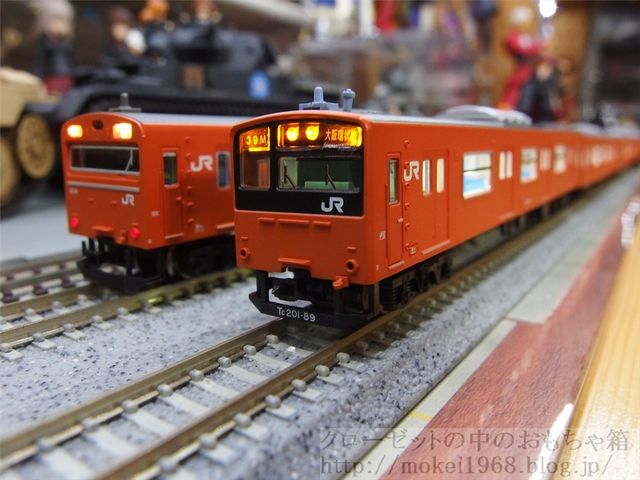 鉄道模型 自作テープLED室内灯取付 マイクロエース 201系大阪環状線