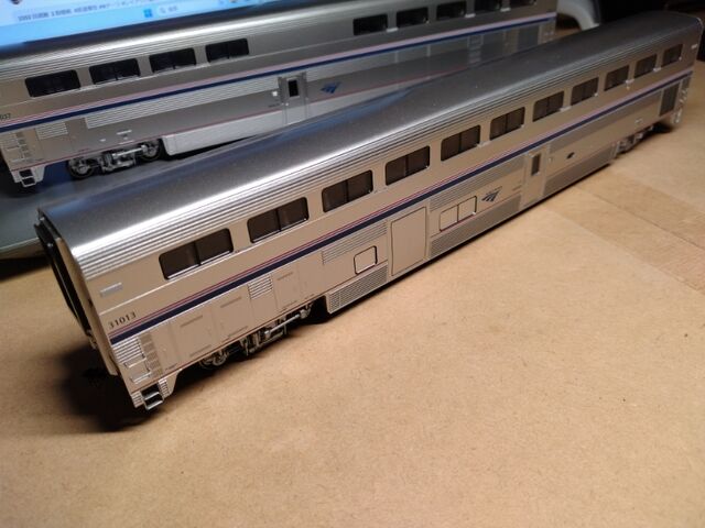 KATO HO Amtrak スーパーライナー客車 : クローゼットの中の鉄道模型 KATO HO Amtrak スーパーライナー客車 : クローゼットの中の鉄道模型