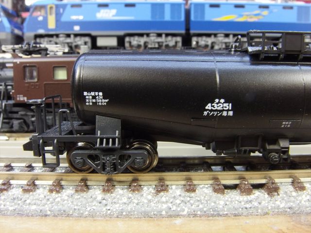 KATO ガソリンタンク車 タキ43000黒 : クローゼットの中の鉄道模型