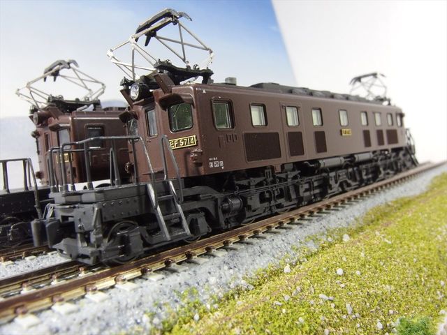 KATO EF57 旧型電気機関車 リニューアル後の製品 再撮影