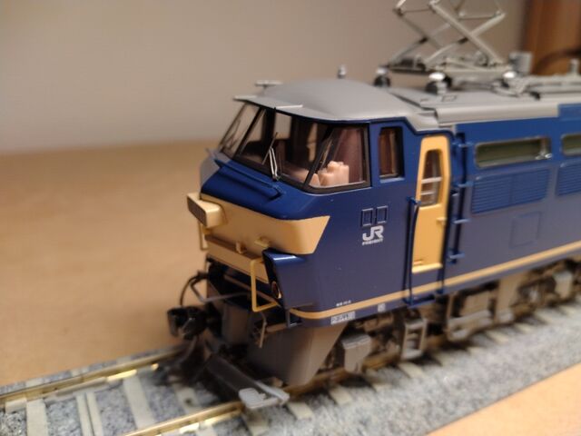 TOMIX HO EF66 前期型・JR貨物新更新車 入線 : クローゼットの中 TOMIX HO EF66 前期型・JR貨物新更新車 入線 : クローゼットの中