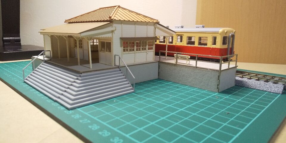 レモン様駅舎模型 レモン様駅舎模型 レモン様駅舎模型 レモン様駅舎模型 駅舎シリーズ10：1/