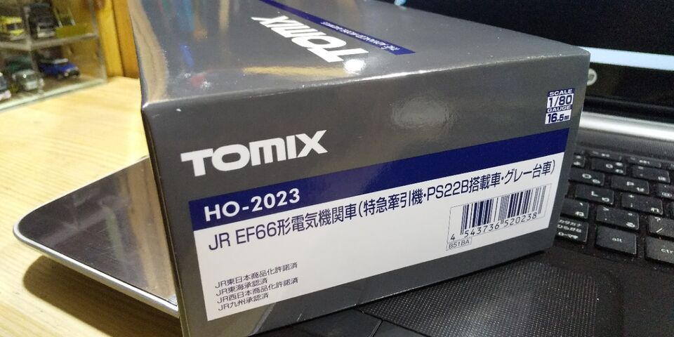 TOMIX HO EF66形電気機関車(特急牽引機PS22B搭載グレー台車 TOMIX HO EF66形電気機関車(特急牽引機PS22B搭載グレー台車