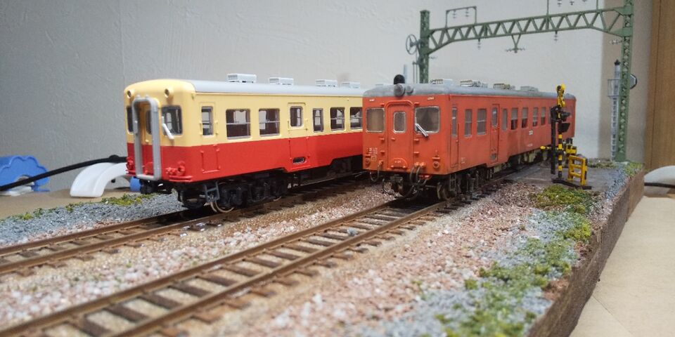 PLUM 1/80 キハ20形 気動車プラモデル 完成 : クローゼットの中の鉄道模型