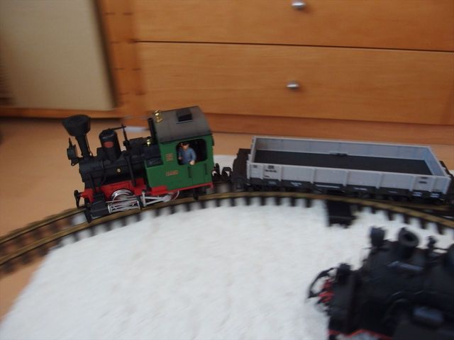 Gゲージ ラジコン機関車 入線 : クローゼットの中の鉄道模型 Gゲージ ラジコン機関車 入線 : クローゼットの中の鉄道模型