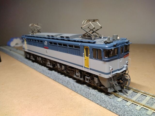 JR貨物EF65 HO KATO Kato HO JR Freight EF65 w/ Loksound! - YouTube