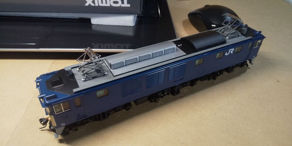 TOMIX HO EF64 1000 JR東日本仕様 : クローゼットの中の鉄道模型 TOMIX HO EF64 1000 JR東日本仕様 : クローゼットの中の鉄道模型