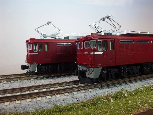 KATO ED78 & EF71 : クローゼットの中の鉄道模型