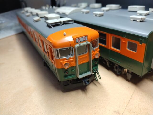 KATO HO 165系 急行形電車 3両増結セット : クローゼットの中の KATO HO 165系 急行形電車 3両増結セット : クローゼットの中の