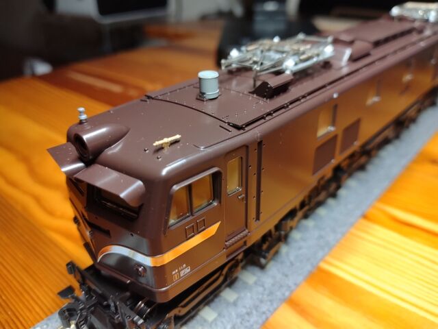 KATO HO EF58 ツララ切 茶 : クローゼットの中の鉄道模型 KATO HO EF58 ツララ切 茶 : クローゼットの中の鉄道模型