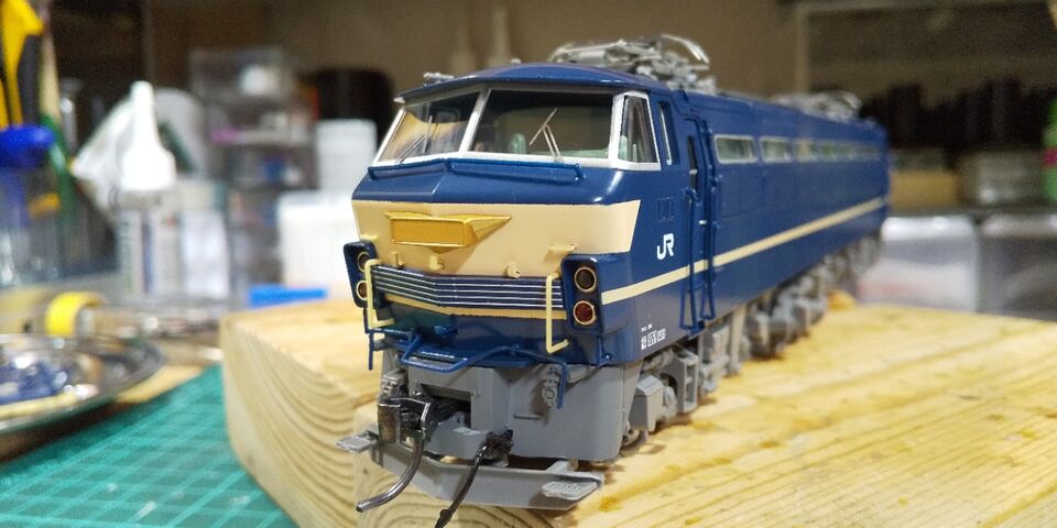 TOMIX HO EF66形電気機関車 入線整備 : クローゼットの中の鉄道模型 TOMIX HO EF66形電気機関車 入線整備 : クローゼットの中の鉄道模型