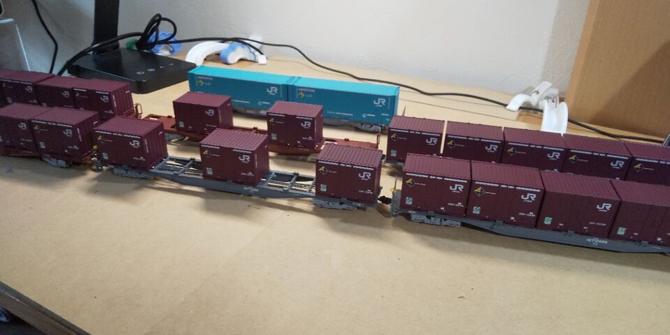 HOゲージ TOMIX　コンテナ車　4両セット ベーシックセットSD EF210 コンテナ列車 (4両セット) (レール