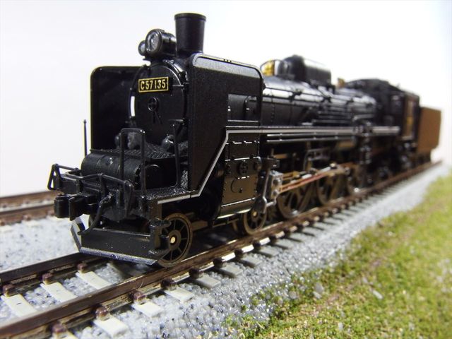 TOMIX】流麗なボディの国鉄C57形蒸気機関車 – 鉄道模型部