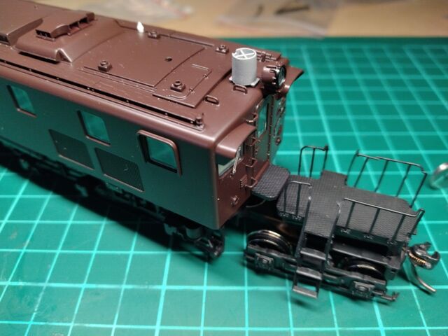 トラムウェイ HO EF18 旧型電気機関車 : クローゼットの中の鉄道模型 トラムウェイ HO EF18 旧型電気機関車 : クローゼットの中の鉄道模型