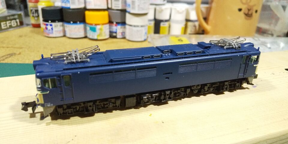 KATO Nゲージ EF61 : クローゼットの中の鉄道模型 KATO Nゲージ EF61 : クローゼットの中の鉄道模型