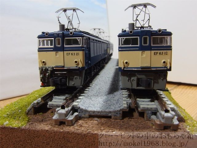 KATO EF63 直流形電気機関車 : クローゼットの中の鉄道模型