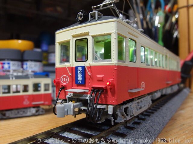 TOMIX HO 琴平電鉄3000形 入線工事 : クローゼットの中の鉄道模型