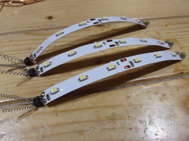 KATO製品用自作LED室内灯　白40本セット KATO製品用自作LED室内灯 白40本セット KATO製品用自作LED