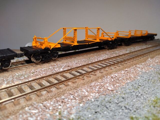 甲府モデル チキ6000レール輸送車タイプA 作成その3 : クローゼットの