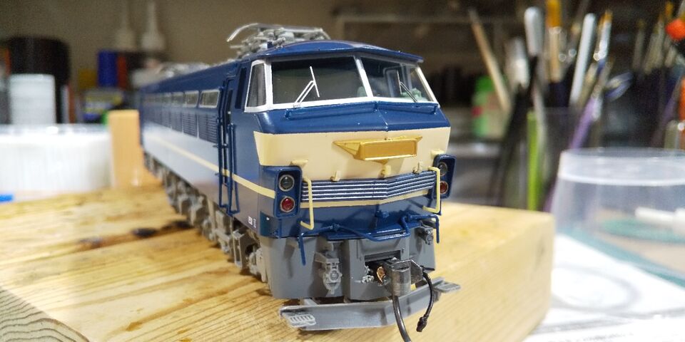 TOMIX HO EF66形電気機関車 入線整備 : クローゼットの中の鉄道模型 TOMIX HO EF66形電気機関車 入線整備 : クローゼットの中の鉄道模型