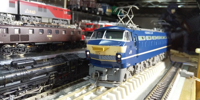 TOMIX HO EF66形電気機関車(特急牽引機PS22B搭載グレー台車