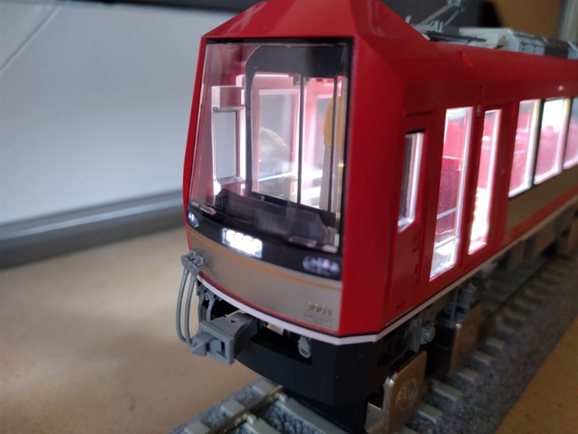 TOMIX HO 箱根登山鉄道 3000形 アレグラ号 自作室内灯取り付け