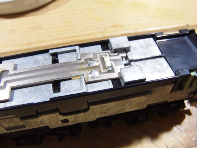 Nゲージ鉄道模型 KATO製EF65 1000 常点灯化時ちらつきほぼゼロ Nゲージ鉄道模型 KATO製EF65 1000 常点灯化時ちらつきほぼゼロ