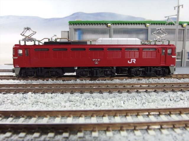 KATO】(HO)EF81形81号機（北斗星色）2023年5月発売 | モケイテツ