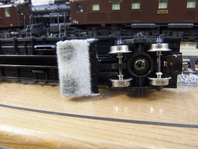 トミックス レール運搬車 チキ7000 改造車 : クローゼットの中の