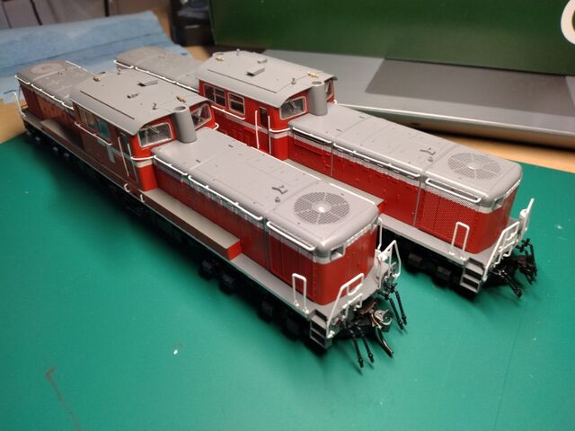 KATO HO DD51 暖地型 転籍車両 : クローゼットの中の鉄道模型