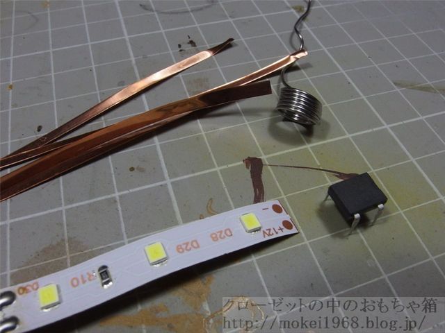 KATO製品用自作LED室内灯　白40本セット 鉄道模型工房 / 車輌工作 /KATO車輛に合う白色LED室内灯を作成する