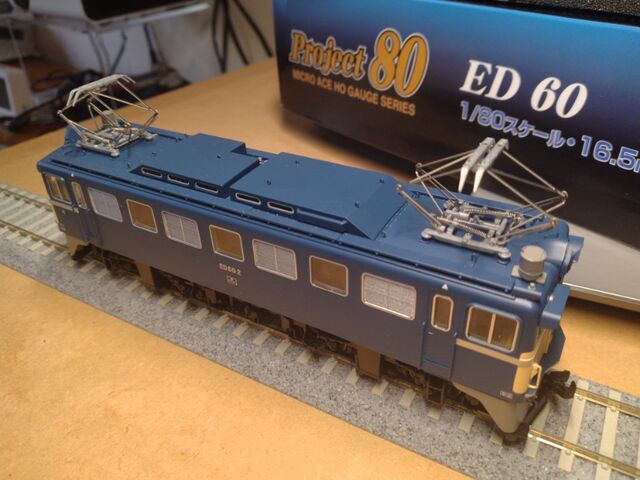 マイクロエース HO ED60-2・青色ワイパー交換車 大糸線 マイクロエース HO ED60-2・青色ワイパー交換車 大糸線