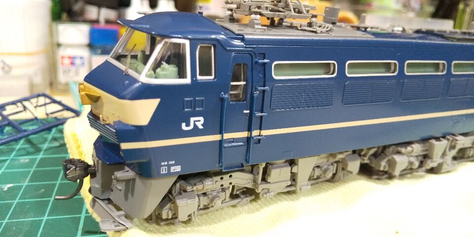 TOMIX HO EF66形電気機関車 入線整備 : クローゼットの中の鉄道模型 TOMIX HO EF66形電気機関車 入線整備 : クローゼットの中の鉄道模型