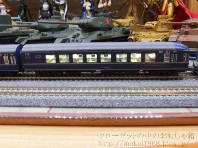 KATO 20系客車 あさかぜ テープLED自作室内灯取付け KATO 20系客車 あさかぜ テープLED自作室内灯取付け