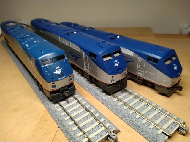 KATO HO Amtrak GE P42 #188 転籍追加導入 : クローゼットの中の鉄道模型