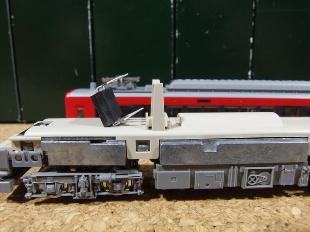 TOMIX 箱根登山鉄道2000形アレグラ号 自作テープLED室内灯取付