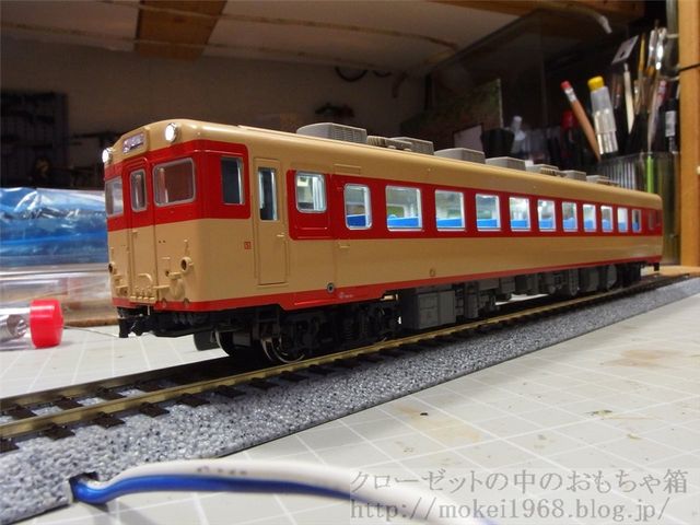 KATO HO キハ58 自作テープLED室内灯取付け&ヘッドライトLED交換
