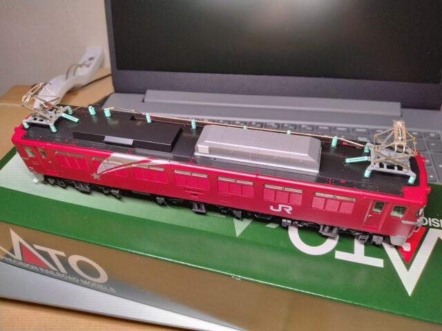 KATO HO EF81 81 北斗星 : クローゼットの中の鉄道模型 KATO HO EF81 81 北斗星 : クローゼットの中の鉄道模型