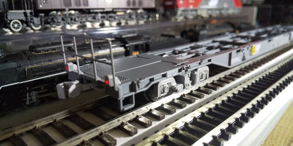 TOMIX HO JR貨車 コキ106形グレーコンテナ無し テールライト付 TOMIX HO JR貨車 コキ106形グレーコンテナ無し テールライト付