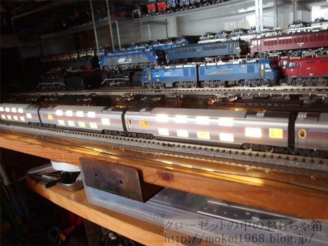 KATO E26カシオペア 自作テープLED室内灯に交換する : クローゼットの