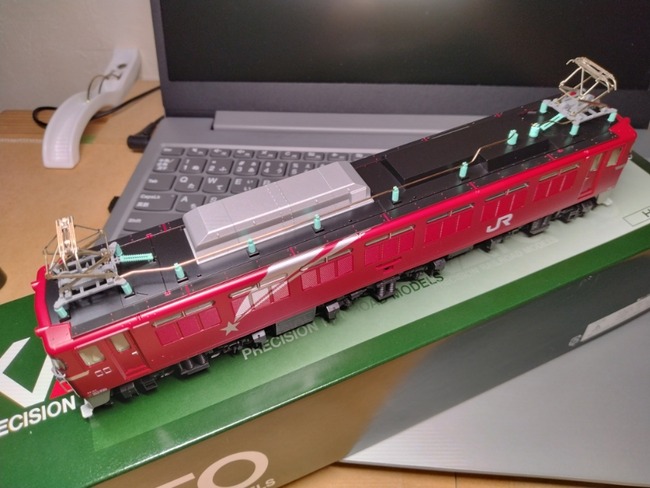 KATO HO EF81 81 北斗星 : クローゼットの中の鉄道模型
