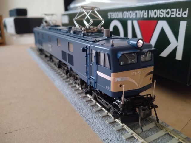 KATO HO EF58 ツララ切り付き ブルー : クローゼットの中の鉄道模型 KATO HO EF58 ツララ切り付き ブルー : クローゼットの中の鉄道模型